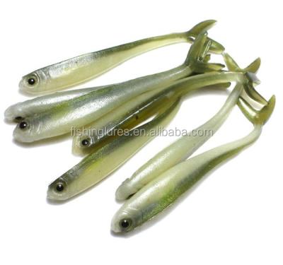 China SSR-XINHE Fishing Soft Lure Tail Lure Shad Split Baits 1.8