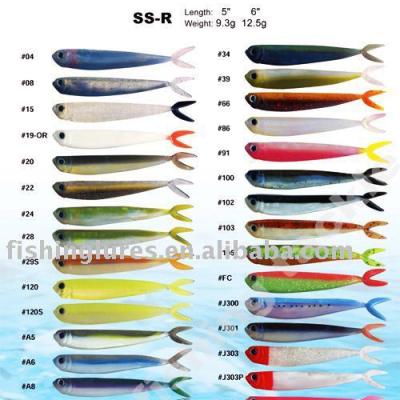 China SSR-XINHE Soft Fishing Lure SSR Artificial Bait for sale