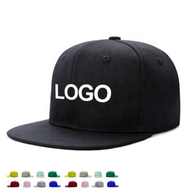 China Wholesale JOINT JOINT Nice Sports Quality Metal Caps Flat Brim Custom Logo Plain Hat Hip Hop Snapback Baseball Cap for sale