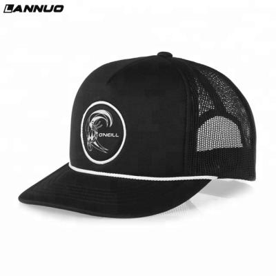 China COMMON COMMON Most Popular Low Profile Men's Distressed Rope Trucker Hat Wholesale for sale