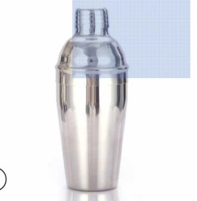 China Wholesale NEW Spot Stainless Steel Three Tier Wine Mixer Shaker 550ml700ml800ml Xueke Cup for sale