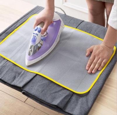 China Steam Heat Resistant Ironing Mat Ironing Mat For Household Ironing Net Cloth BY18066S for sale