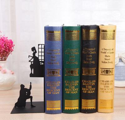 China Home or office iron art fashion, student booklet, European bookblock, creative folder, home office shelf for sale