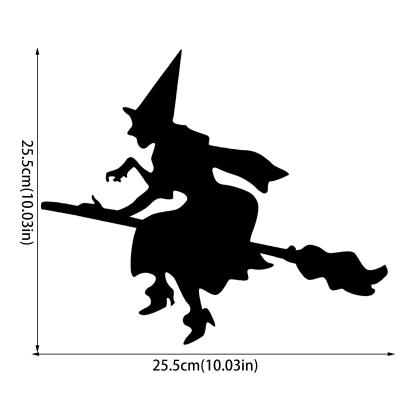 China Homeuse Cutting New 2021 Electrostatic Amazon Window Stickers Halloween Party Decorations PVC Stained Glass Double Sided Wall Stickers for sale