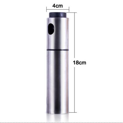 China Creative Viable Bottle Factory Direct Creative Stainless Steel Spray Oil Spray Bottle Cooking Oil Sprayer Vinegar Bottle for sale