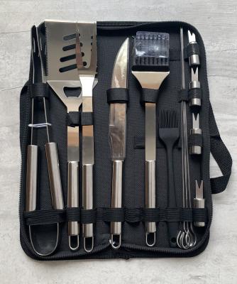 China Metal Amazon BBQ Tool Kit BBQ Product Combination Border Appliances GRILL 14 Outdoor Tool Kit for sale