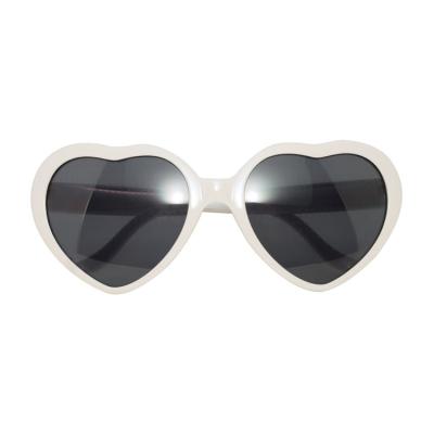 China Light Fashion Sunglasses Diffraction Grating Film Heart Shade Frame Fireworks Glasses for sale