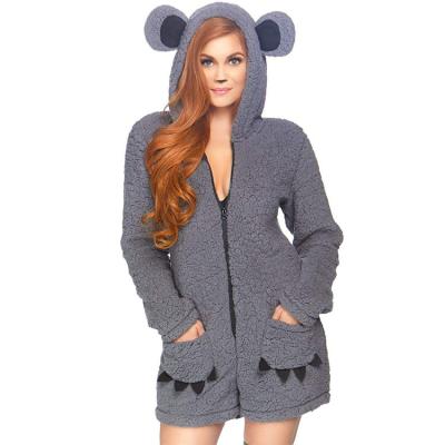 China High Quality Fine Quality OEM/ODM Sexy Cosplay For Women Gray Cuddle Koala Costume Halloween Costume for sale