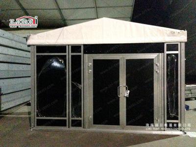 China Black Color 10x20m Outdoor Party Tent for temporary 150 people event for sale