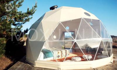 China Hotel Glamping 11m Diameter Grodesic Dome Tent Waterproof Outdoor Residence for sale