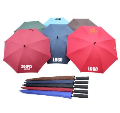 China Custom Hydraulic Pressure Golf 54Inch Automatic Open Umbrella Waterproof Windproof Golf Umbrellas for sale