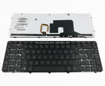 China LA AELX6L00220 Standard Laptop Keyboard For HP dv6 dv6-3000 Latin Language Notebook Keyboard Black Backlit for sale