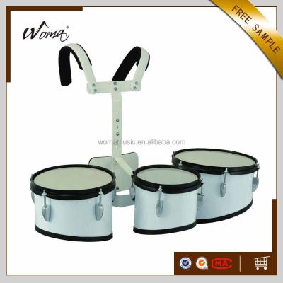 China Hot Sale Triple Walking Tom Drums With Holder /PET Trio Tom Drums for sale