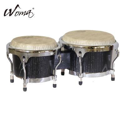 China Rum cow shin heads percussion instruments normal bongo drums for sale for sale