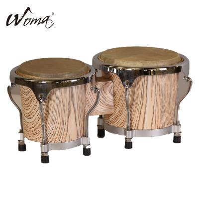 China Rum Cow Shin Heads Percussion Instruments Bongo Drums Musical Instrument Retailers for sale