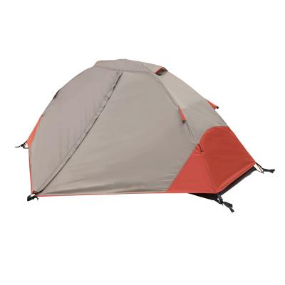 China Factory wholesale 1 person tent double layer outdoor automatic rainproof camping tent diagonal tying type for sale