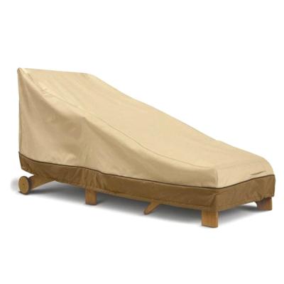 China Polyester Fabric Heavy Duty Waterproof 600D Lounger Outdoor Cover for sale