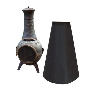 China Outdoor Fire Stocked Pit Heater Cover Chiminea OEM Chimney Cover for sale