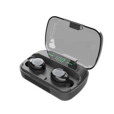 China Waterproof TWS Outlet StorEarphone F9-5 V5.0 TWS Radio Earbuds Tws Sport (True Wireless Stereo) Hands Free Earphone Earbuds Wireless Earphone à venda