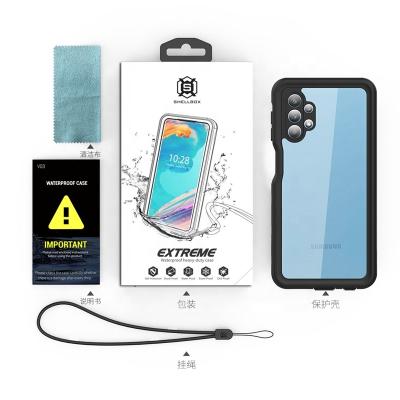 China Anti-fall For Samsung Galaxy A32 A52 A72 5G Mobile Phone Cover Screen Protector IP68 Waterproof Full Case For Samsung en venta