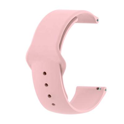 China Silicone Easy Strap For Samsung Galaxy Watch Active 2 40/44mm 3 41mm Wristband Speed ​​Sports Watch Bands for sale