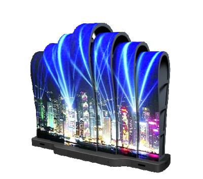 中国 Wholesale / Indoor fixed / rental outdoor full color smd led module p5 flexible led panel top supplier 販売のため