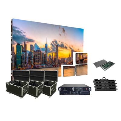 China JYLED 4X3M video outdoor full color led P4 display screen for stage rental / hotel rental led video wall for sale