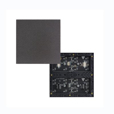 中国 Rental/fixed led module p3 192x192mm 1920hz indoor led module 1/32scan high brightness IC panel module 販売のため