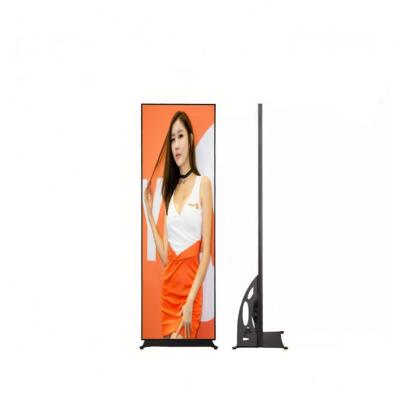 Chine P2 Video P2.5 P3 Standing Full Color Video Indoor Advertising Show LED Poster Screen à vendre