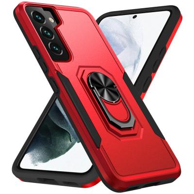 China Anti-Fall 360 Factory Price Magnetic Metal Finger Ring Car Mount Bracket Holder Phone Case For Samsung galaxy s22 ultra pro for sale