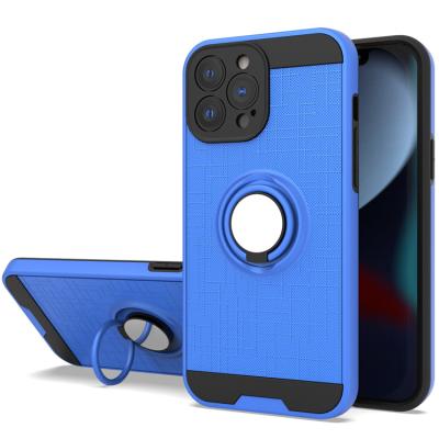 China Anti-drop 2 in 1 Hybrid Mobile Phone Case with Kickstand Rotating Holder for ZTE Blade V9 Vita/V880/Z970/A530 for sale