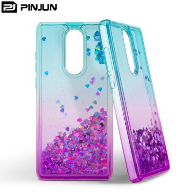 China Waterfall Girls Bling Mobile Liquid Sparkle Glitter Durable Women Kids Cute Floating Phone Case For Coolpad Legacy for sale