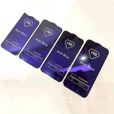 China Strong Silk Anti-glare/Anti-broken/Anti-scratch Anti-blue Protector Two Screen Tempered Glass Phone 9H 10D For Infinix Hot Game 11 for sale