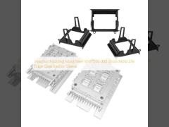 Injection Molding Mold Steel With 500 000 Shots Mold Life Edge Gate Ejector Sleeve
