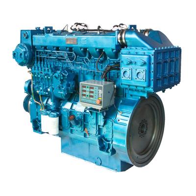 China 700HP 750HP 820HP Water Cooled Marine Diesel Propulsion Engines Big Power For Boats for sale