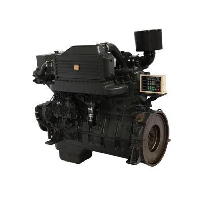 China Widely Used Special Design Water Cooled Marine Diesel Engine With Gearbox Euro 2 Emission Standard for sale