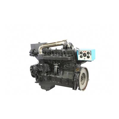 China High Quality Guaranteed 2 Euro Emission Standard 220 HP / 1500 RPM Water Cooled Sole Diesel Engines / Speed for sale