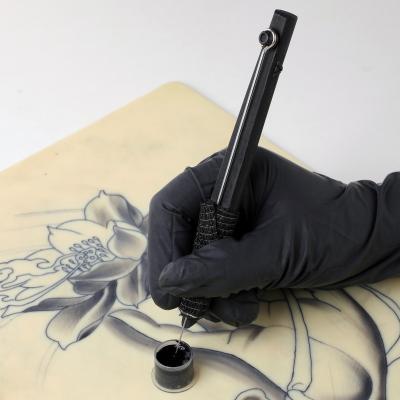 China Hand Made Tattoo Machine Full Set Body Tattoo Hand Push And Professional Plastic Tattoo Pen Stick Kit for sale