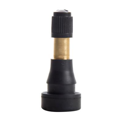 China TR600HP Universal Tire Tire Rubber Brass Valve Stem Fits 0.453 Inch Rim Holes Break-in Wheel Tire Tubeless Valve for sale