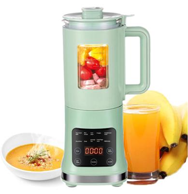 China Hotel Gadgets Portable Electric Mini Heating Soup Kitchen Gadgets Blender Fruit Smoothie Round High Speed ​​Blender For Soybeans for sale