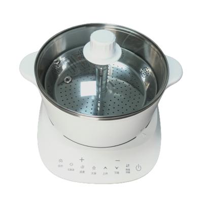 China Round 2.5L Lifting Electric Hot Pot Cooking Automatic Low Pot Sugar Multifunctional Rice Cooker Home Appliances Food Heater OEM for sale