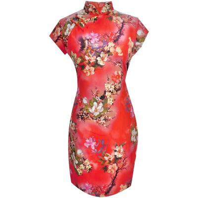 China New Design Lady Chinese Traditional Slimming Cheongsam Qipao for Girls D211S for sale