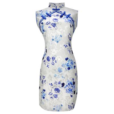 China 2021 Best High Quality Awesome Cheongsam Qipao Dresses For Elegent Woman D215S for sale