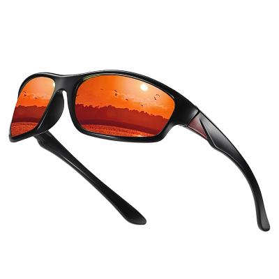 China New Men's TR Full Frame Outdoor Sport Cycling Fishing Anti UV Shining Polarized Sunglasses for sale