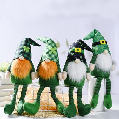 China St Patrick's Day Party Decoration St Patrick's Day Party Decoration Irish Shamrock Old Man Shamrock Old Man Green Leaf Festival Ornament for sale