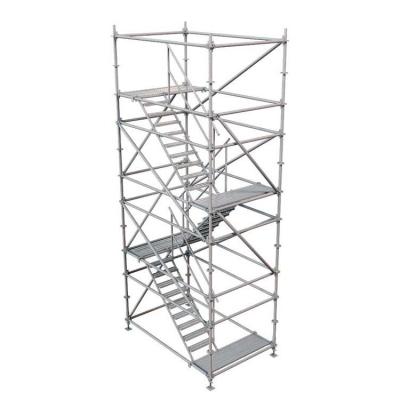 China ISO9002 Quality Certification Carbon Steel Industrial Scaffolding Climbing Ladder for sale