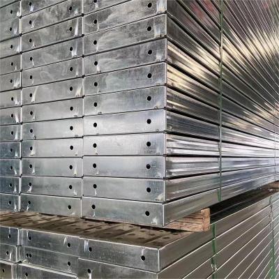 China Scaffolding Steel Planks 250*45*900 5.9kg Industrial Fireproof Steel Scaffolding Planks for sale