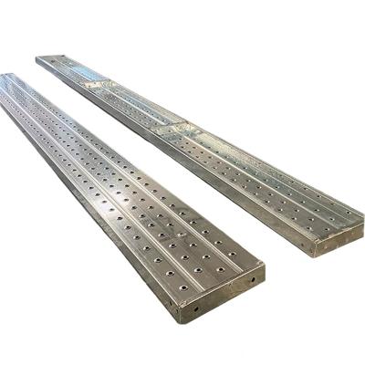 China Labor Safety Scaffolding Planks 250*45*1500 8.7Kg Steel Scaffold Steel Planks for sale