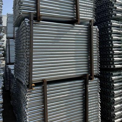 China 42*2.75*600 3.99kg Industrial Hot Galvanized Vertical Scaffolding Diagonal Brace for sale