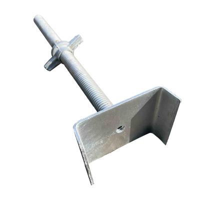 China Industrial Scaffolding Top Scaffolding Screw Jack Base Scaffolding Accessories for sale